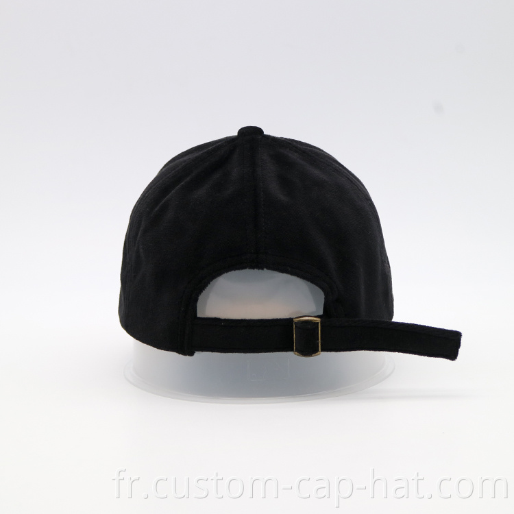 Suede Baseball Cap 